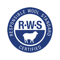 Logo de RWS (Responsible Wool Standard)